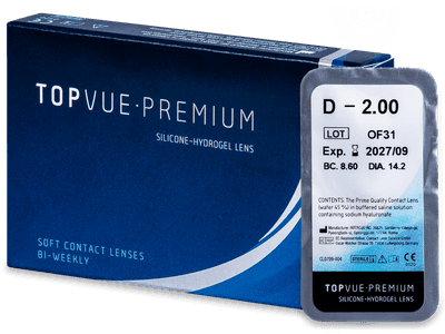 TopVue Premium (1 lente) - Bi-weekly contact lenses