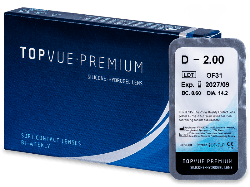 TopVue Premium (1 lente) - Bi-weekly contact lenses