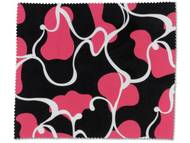 Panno per pulizia occhiali - Rosa e nero Accessori per occhiali - Panno per pulizia occhiali - Rosa e nero
