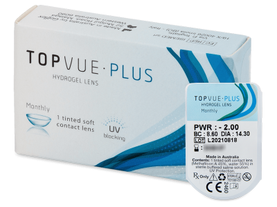 TopVue Plus (1 lente) - Monthly contact lenses