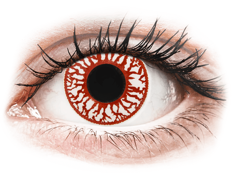 ColourVUE Crazy Lens - Blood Shot - non correttive (2 lenti) - Coloured contact lenses
