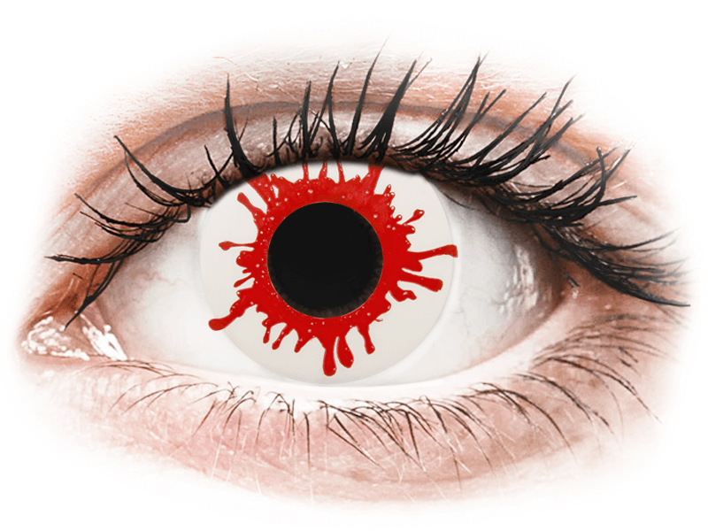 ColourVUE Crazy Lens - Wild Blood - non correttive (2 lenti) - Coloured contact lenses