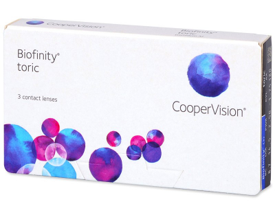 Biofinity Toric (3 lenti) - Toric contact lenses