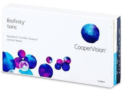 Biofinity Toric (3 lenti) - Toric contact lenses