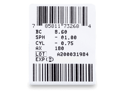 Bausch + Lomb ULTRA for Astigmatism (3 lenti) - Attributes preview