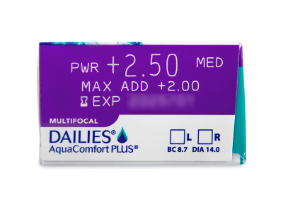 Dailies AquaComfort Plus Multifocal (90 lenti) - Attributes preview