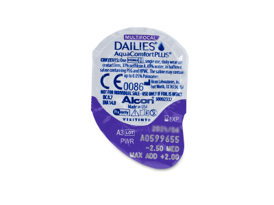 Dailies AquaComfort Plus Multifocal (90 lenti) - Blister pack preview
