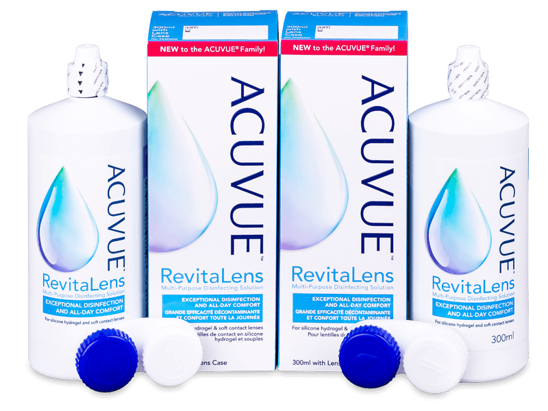 Soluzione Acuvue RevitaLens 2 x 300 ml - Economy duo pack - solution