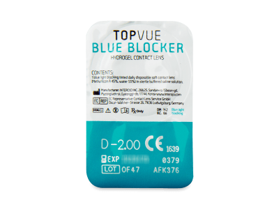 TopVue Blue Blocker (5 lenti) - Blister pack preview