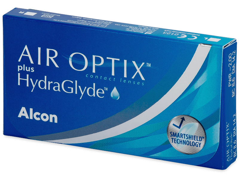 Air Optix plus HydraGlyde (6 lenti) - Monthly contact lenses