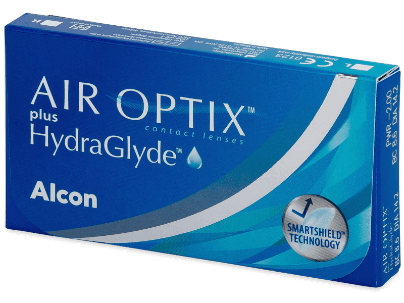 Air Optix plus HydraGlyde (3 lenti) - Monthly contact lenses