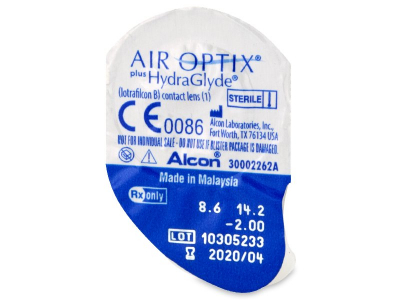 Air Optix plus HydraGlyde (3 lenti) - Blister pack preview