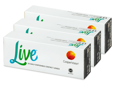 Live Daily Disposable (90 lenti) - Daily contact lenses