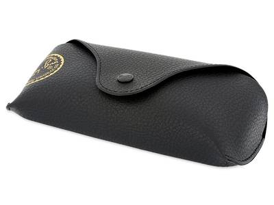 Occhiali da sole Ray-Ban Aviator Cockpit RB3362 - 001 - Original leather case (illustration photo)