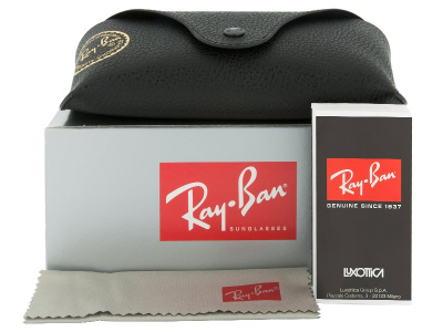 Occhiali da sole Ray-Ban Justin RB4165 - 622/T3 POL  - Preview pack (illustration photo)