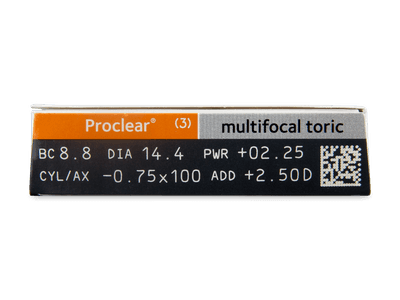 Proclear Multifocal Toric (3 lenti) - Attributes preview