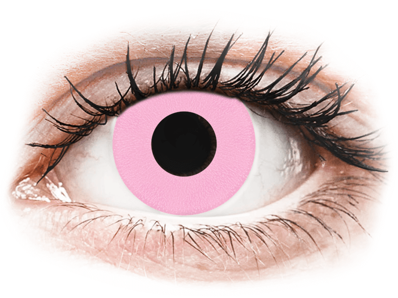 CRAZY LENS - Barbie Pink - giornaliere correttive (2 lenti) - Coloured contact lenses
