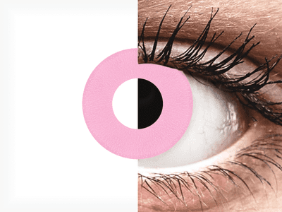 CRAZY LENS - Barbie Pink - giornaliere non correttive (2 lenti)