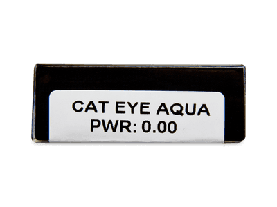 CRAZY LENS - Cat Eye Aqua - giornaliere non correttive (2 lenti) - Attributes preview