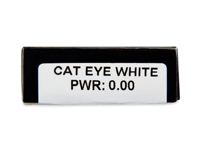 CRAZY LENS - Cat Eye White - giornaliere non correttive (2 lenti) - Attributes preview