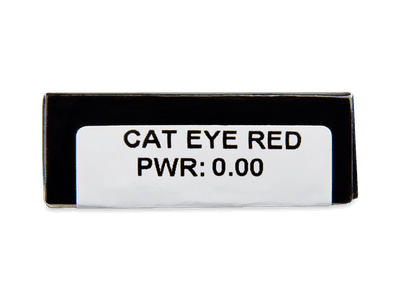 CRAZY LENS - Cat Eye Red - giornaliere non correttive (2 lenti) - Attributes preview