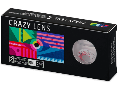 CRAZY LENS - Graffiti - giornaliere correttive (2 lenti) - Coloured contact lenses