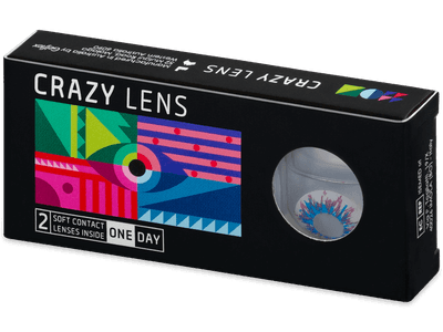 CRAZY LENS - Harlequin - giornaliere non correttive (2 lenti)