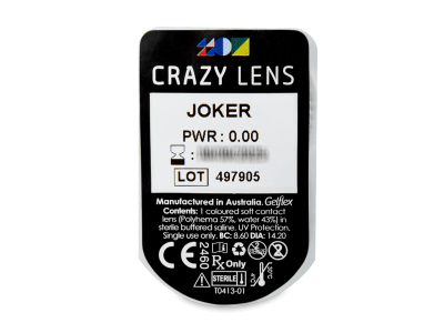 CRAZY LENS - Joker - giornaliere non correttive (2 lenti) - Blister pack preview