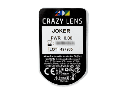 CRAZY LENS - Joker - giornaliere non correttive (2 lenti) - Blister pack preview