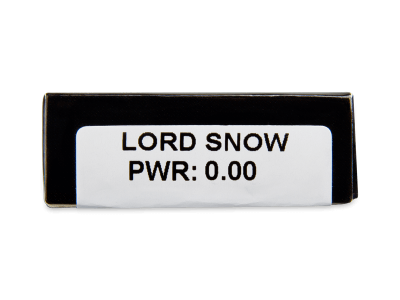 CRAZY LENS - Lord Snow - giornaliere non correttive (2 lenti) - Attributes preview