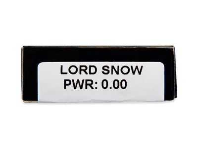 CRAZY LENS - Lord Snow - giornaliere non correttive (2 lenti) - Attributes preview