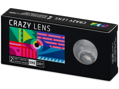 CRAZY LENS - Lord Snow - giornaliere correttive (2 lenti) - Coloured contact lenses