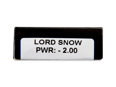 CRAZY LENS - Lord Snow - giornaliere correttive (2 lenti) - Attributes preview