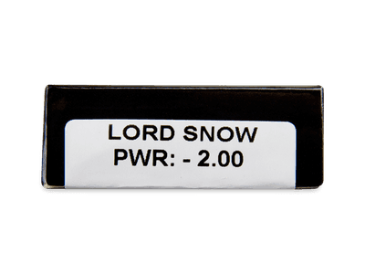 CRAZY LENS - Lord Snow - giornaliere correttive (2 lenti) - Attributes preview