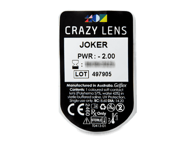 CRAZY LENS - Joker - giornaliere correttive (2 lenti) - Blister pack preview