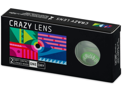 CRAZY LENS - Joker - giornaliere correttive (2 lenti) - Coloured contact lenses