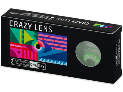 CRAZY LENS - Joker - giornaliere correttive (2 lenti) - Coloured contact lenses