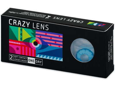 CRAZY LENS - Night King - giornaliere correttive (2 lenti) - Coloured contact lenses