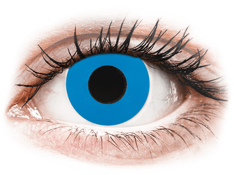 CRAZY LENS - Sky Blue - giornaliere non correttive (2 lenti) - Coloured contact lenses