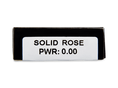 CRAZY LENS - Solid Rose - giornaliere non correttive (2 lenti) - Attributes preview