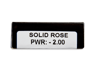 CRAZY LENS - Solid Rose - giornaliere correttive (2 lenti) - Attributes preview