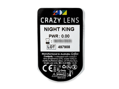 CRAZY LENS - Night King - giornaliere non correttive (2 lenti) - Blister pack preview