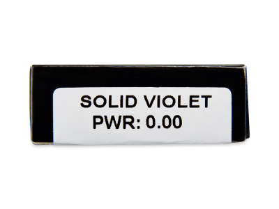 CRAZY LENS - Solid Violet - giornaliere non correttive (2 lenti) - Attributes preview