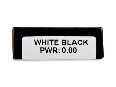 CRAZY LENS - White Black - giornaliere non correttive (2 lenti) - Attributes preview