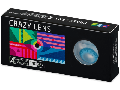 CRAZY LENS - White Walker - giornaliere correttive (2 lenti) - Coloured contact lenses
