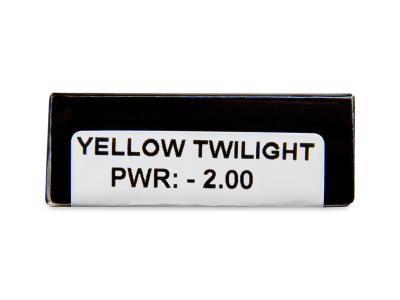 CRAZY LENS - Yellow Twilight - giornaliere correttive (2 lenti) - Attributes preview