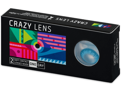 CRAZY LENS - White Walker - giornaliere non correttive (2 lenti)