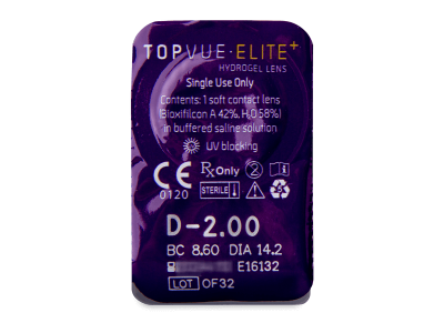 TopVue Elite+ (180 lenti) - Blister pack preview