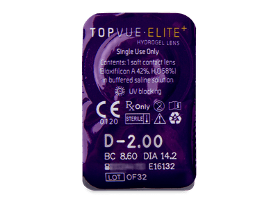 TopVue Elite+ (180 lenti) - Blister pack preview