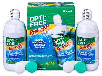 Soluzione OPTI-FREE RepleniSH 2 x 300 ml  - Economy duo pack- solution